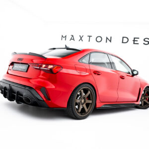 Maxton Design Street Pro Side Skirts Diffusers Audi RS3 Sedan 8Y Facelift AURS38YFSCNC-SD1BRB