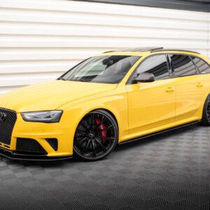 Maxton Design Street Pro Side Skirts Diffusers Audi RS4 B8 AURS4B8CNC-SD1BRB