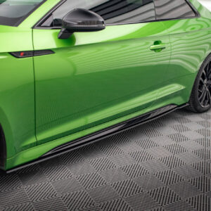 Maxton Design Street Pro Side Skirts Diffusers Audi RS5 Coupe F5 Facelift AURS52FCCNC-SD1BRB