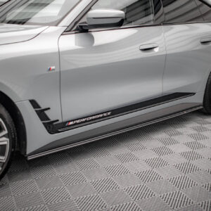 Maxton Design Street Pro Side Skirts Diffusers BMW 4 Gran Coupe M-Pack G26 BM4G26MPACKGCCNC-SD1BRB