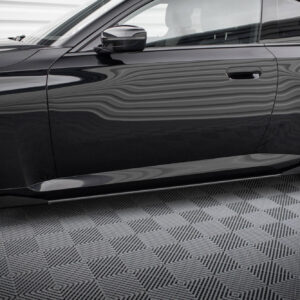 Maxton Design Street Pro Side Skirts Diffusers + Flaps BMW 2 Coupe G42 BM2G42CNC-SD1BRB+SF1G