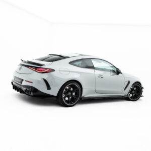 Maxton Design Street Pro Side Skirts Diffusers + Flaps Mercedes-AMG CLE 53 Aero C236 MECLE23653AMGCNC-SD1B+SF1G