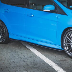 Maxton Design Street Pro Side Skirts Diffusers Ford Focus RS Mk3 FOFO3RSCNC-SD1BRB