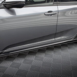 Maxton Design Street Pro Side Skirts Diffusers Honda Civic Sport Mk 10 HOCI10SPORTCNC-SD1BRB