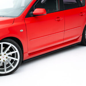 Maxton Design Street Pro Side Skirts Diffusers Mazda 3 MPS Mk1 MA3MPS1CNC-SD1BRB