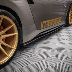 Maxton Design Street Pro Side Skirts Diffusers Nissan 370Z Nismo Facelift NI370ZNISMOCNC-SD1BRB