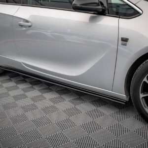 Maxton Design Street Pro Side Skirts Diffusers Opel Astra GTC OPC-Line J OPASJGTCOPCLINECNC-SD1BRB
