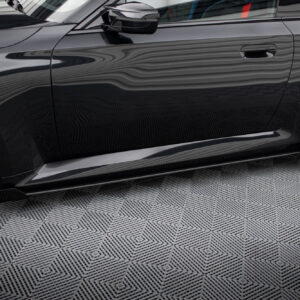 Maxton Design Street Pro Side Skirts Diffusers V.1 + Flaps BMW M2 G87 BMM2G87CNC-SD1BRB+SF1G