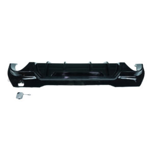 BMW F40 1 SERIES 2019-2024 GLOSS BLACK DIFFUSER - DUAL EXIT - V2