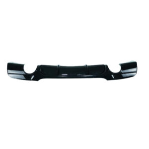 BMW 3 SERIES E90/E91 2005-2011 GLOSS BLACK DIFFUSER - DUAL EXIT