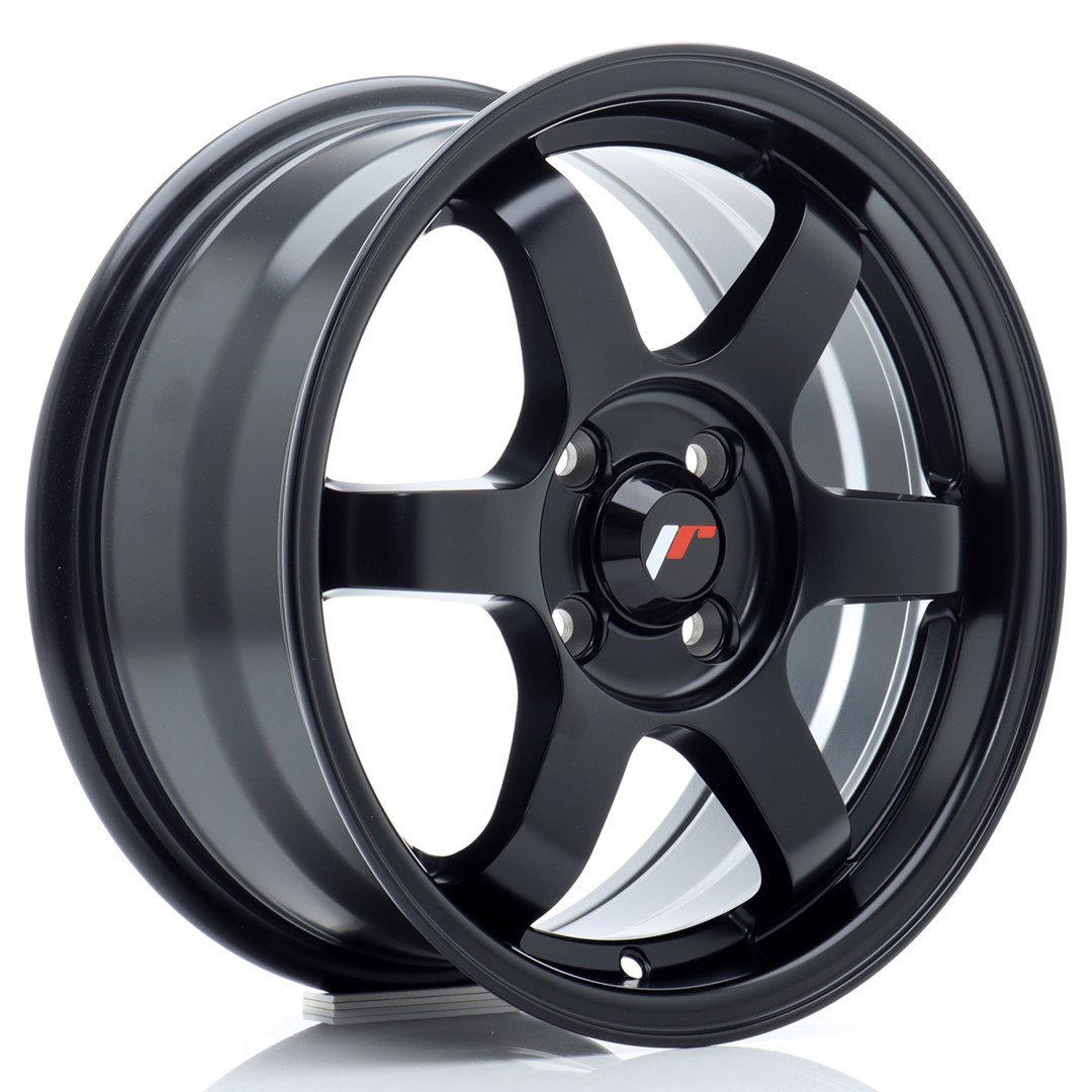 JR Wheels JR3 15×7 ET25 4×108 Matt Black - OPSHOLDERS