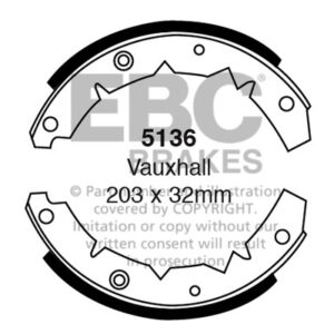 EBC Brakes Brake Shoe 5136