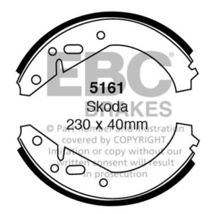 EBC Brakes Brake Shoe 5161