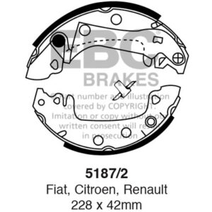 EBC Brakes Brake Shoe 5187/2