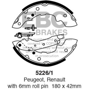 EBC Brakes Brake Shoe 5226/1