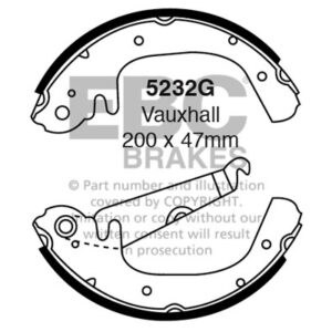 EBC Brakes Brake Shoe 5232G