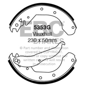 EBC Brakes Brake Shoe 5353G
