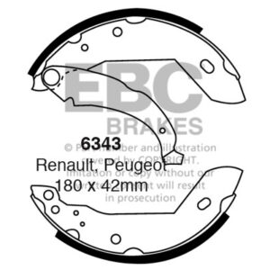 EBC Brakes Brake Shoe 6343