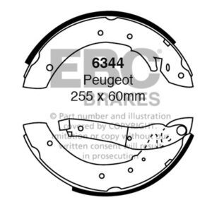 EBC Brakes Brake Shoe 6344