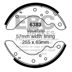 EBC Brakes Brake Shoe 6383