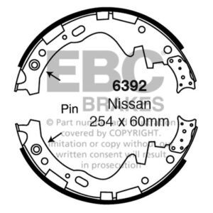 EBC Brakes Brake Shoe 6392