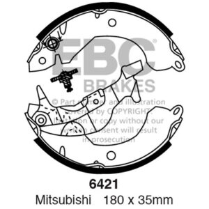 EBC Brakes Brake Shoe 6421