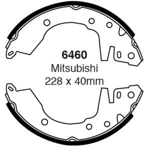 EBC Brakes Brake Shoe 6460
