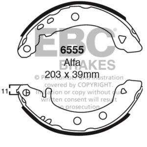 EBC Brakes Brake Shoe 6555