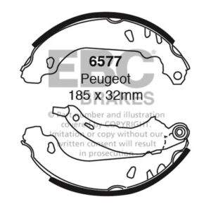 EBC Brakes Brake Shoe 6577