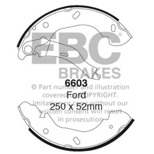 EBC Brakes Brake Shoe 6603