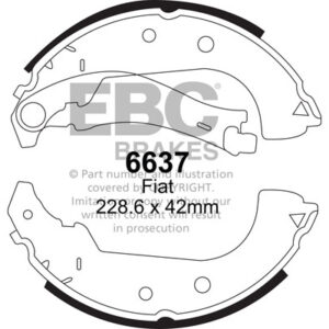 EBC Brakes Brake Shoe 6637