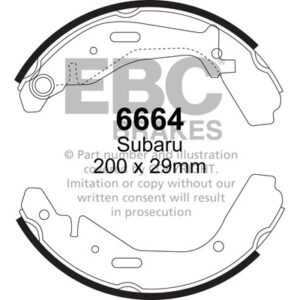 EBC Brakes Brake Shoe 6664