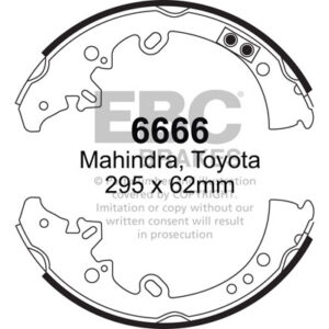 EBC Brakes Brake Shoe 6666