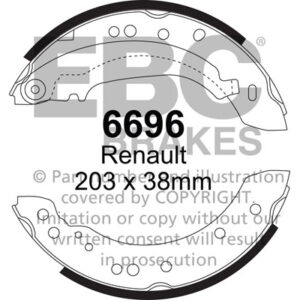 EBC Brakes Brake Shoe 6696