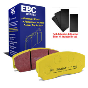 EBC Brakes Yellowstuff 4000 Series Street and Track Brake Pad Set DP4002R