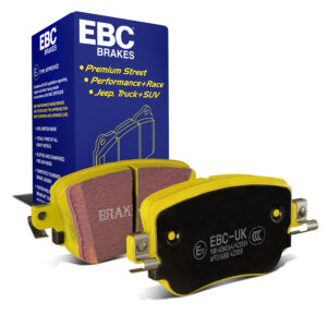 EBC Brakes Yellowstuff 4000 Series Street and Track Brake Pad Set DP42201R
