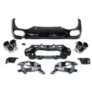 MERCEDES E-CLASS W214 2024+ DIFFUSER WITH TIPS