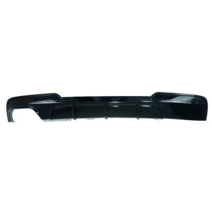 BMW 5 SERIES F10/F18 GLOSS BLACK TWIN LEFT DIFFUSER - V2