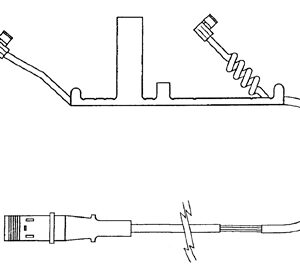 EBC Brakes Sensor Wear Lead Set EFA054Z