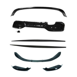 BMW F20/F21 1 SERIES LCI TWIN LEFT GLOSS BLACK KIT - V4