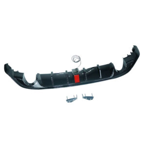 VOLKSWAGEN GOLF GTI/GTD MK7.5 2017-2020 GLOSS BLACK DIFFUSER WITH LED LIGHT
