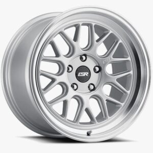 ESR Wheels CR01 18x8.5 5x112 ET35 Hyper Silver w/ Machined Lip 88551235 CR01HS-ML