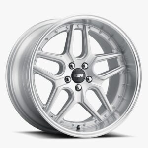 ESR Wheels CS15 18x9.5 5x100 ET22 Hyper Silver w/ Machined Lip 89550022 CS15HS-ML