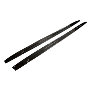 BMW X3/X3M/IX3 LCI 2021+ DRY CARBON FIBRE SIDE SKIRTS - V1