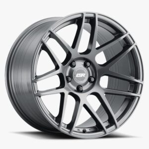 ESR Wheels RF1 19x9.5 5x120.6 ET22 Gloss Graphite 99551422 RF1GR 5X120.6