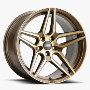 ESR Wheels RF15 18x8.5 5x100 ET30 GLOSS BRUSHED BRONZE 88550030 RF15BCB