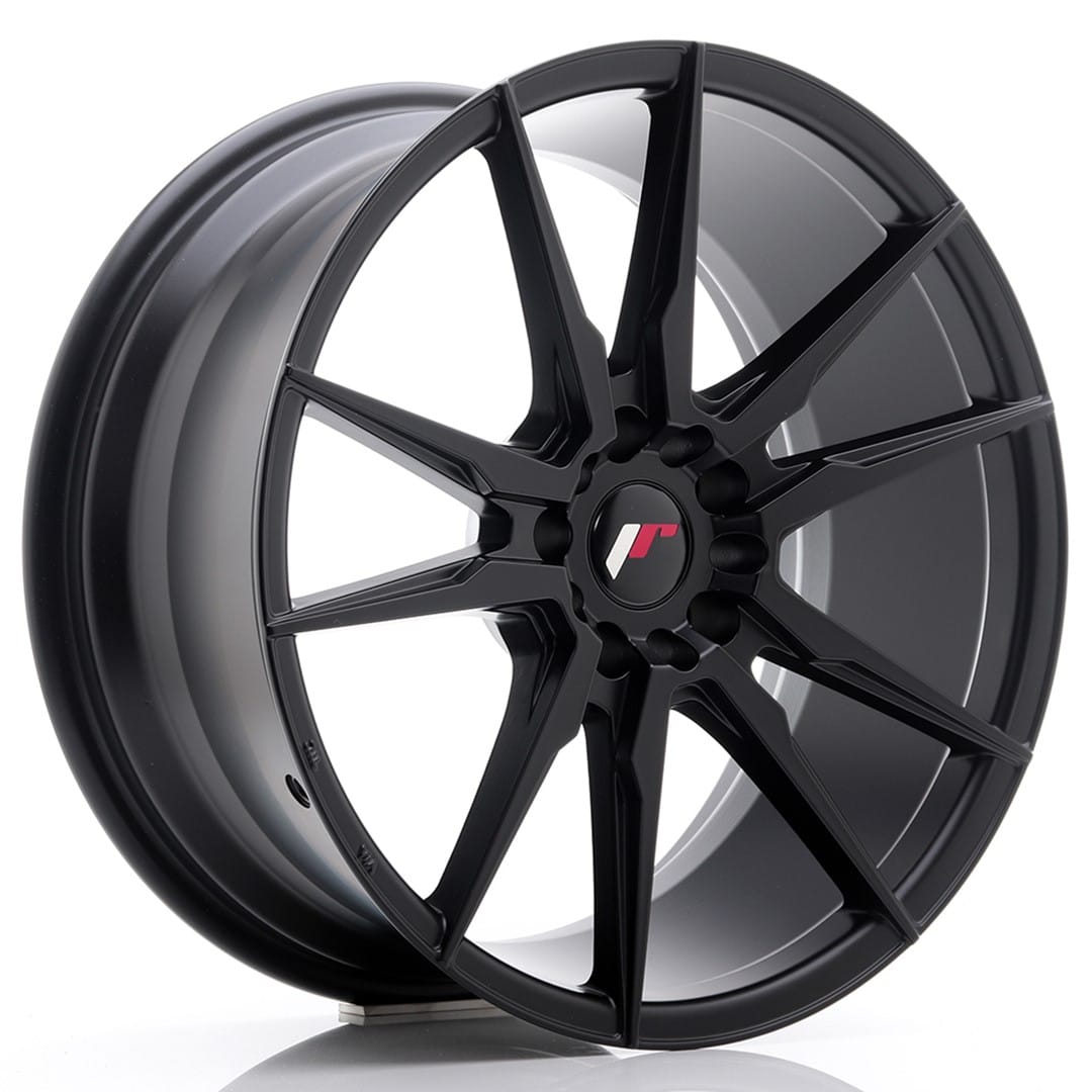 34112_0_24331jpg - OPSHOLDERS Black multi-spoke alloy car wheel with a glossy finish and a central logo cap with red accent.