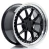 42520_0_32305jpg - OPSHOLDERS Black multi-spoke alloy wheel with a chrome lip and bolt detail around the rim