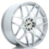 44619_0_34121jpg - OPSHOLDERS Silver multi-spoke alloy car wheel with center cap and logo contrast against white background.