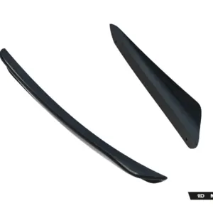 Dark designer sunglasses with curved arms, Maxton Design branding visible in the bottom-right corner